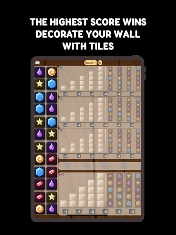 Lazurite Tiles game iPad screenshot