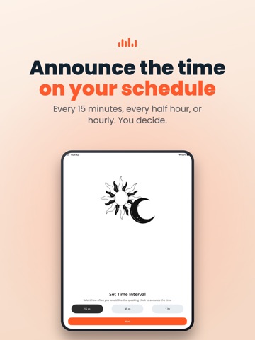 Speaking Clock with Voice iPad screenshot