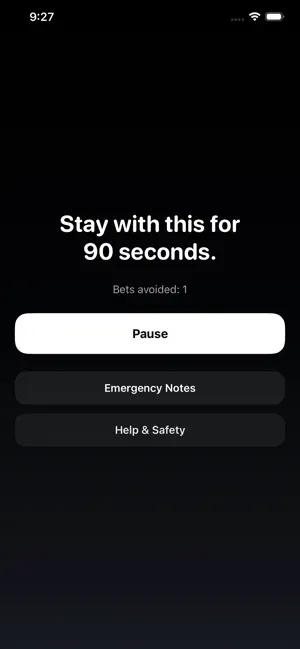 BetGuard: Pause screenshot 2