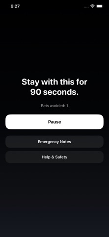BetGuard: Pause iPhone screenshot
