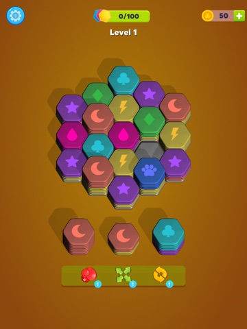Hexa Sort: Mind Match Puzzle iPad screenshot