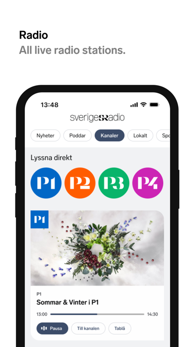 Sveriges Radio iPhone screenshot 4 - News app