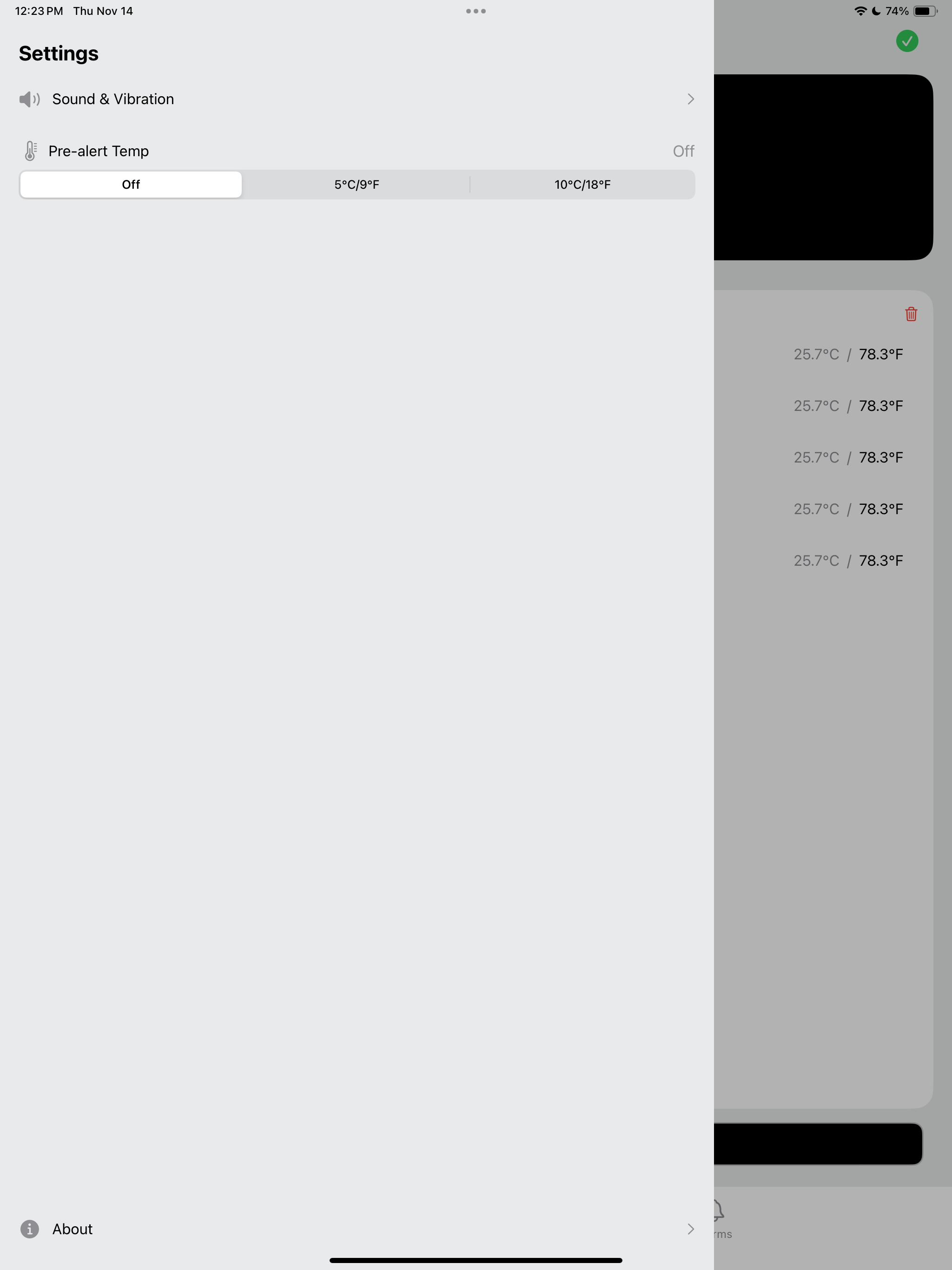 HeatMaster:CILICO® Thermometer screenshot 14