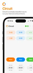 Circuit – HIIT Timer screenshot #1 for iPhone