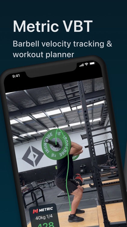 Metric VBT: Workout planner