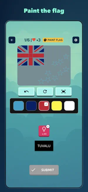 Geo Quiz: Guess the Flag screenshot 2
