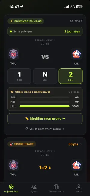 Special One Pronos screenshot 1