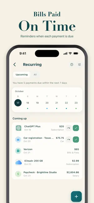 Moneto: Expense & Budget screenshot 4