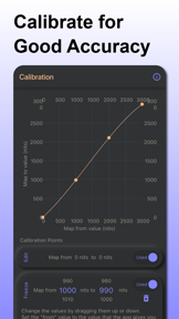 Screen Brightness Nits Meter screenshot