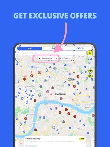 Ganddee: Second Hand Shops Map ipad screenshot 3