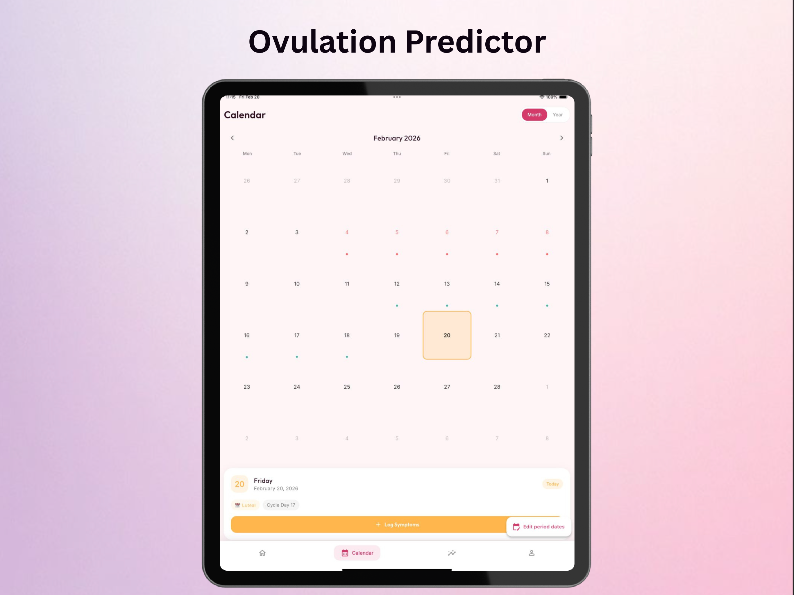 CycleCare: Period Tracker screenshot 10