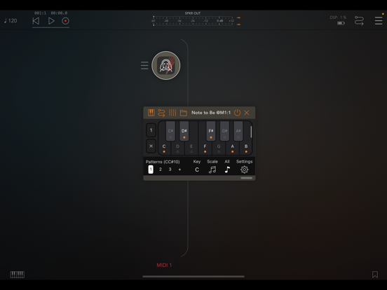 Note to Be - MIDI Quantizer iPad screenshot 5 - Music app