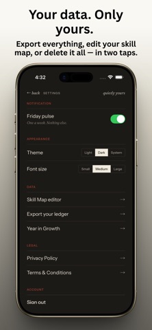 Growth Radar screenshot