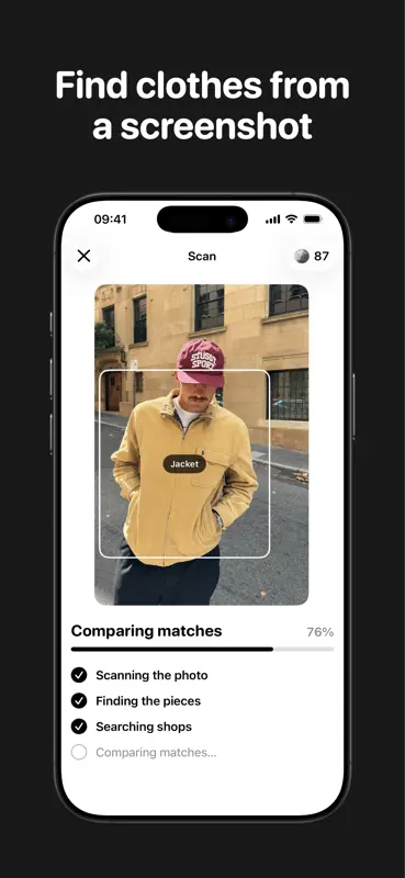AI Outfit Finder: FitFind screenshot 1 of 5