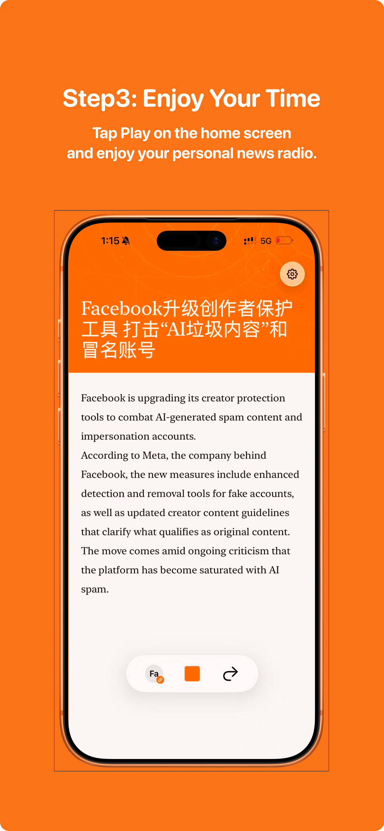 My News – Custom Audio Briefs screenshot 4