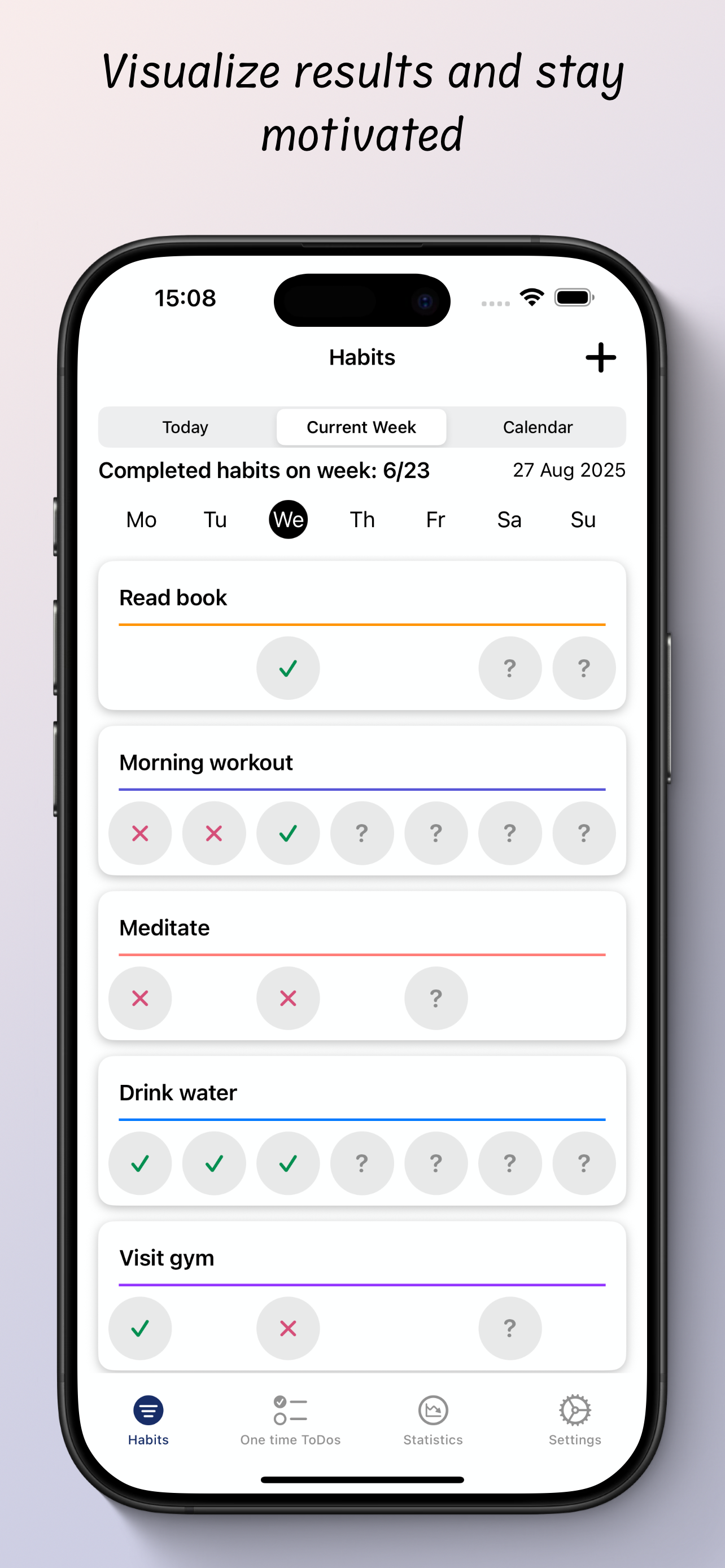 Habit tracker: HabitsFlow