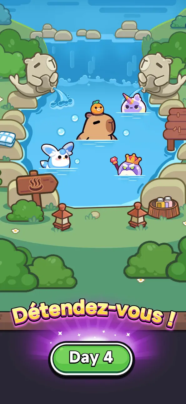 Capybara Go! iOS Mod IPA screenshot 4 - iOS game interface