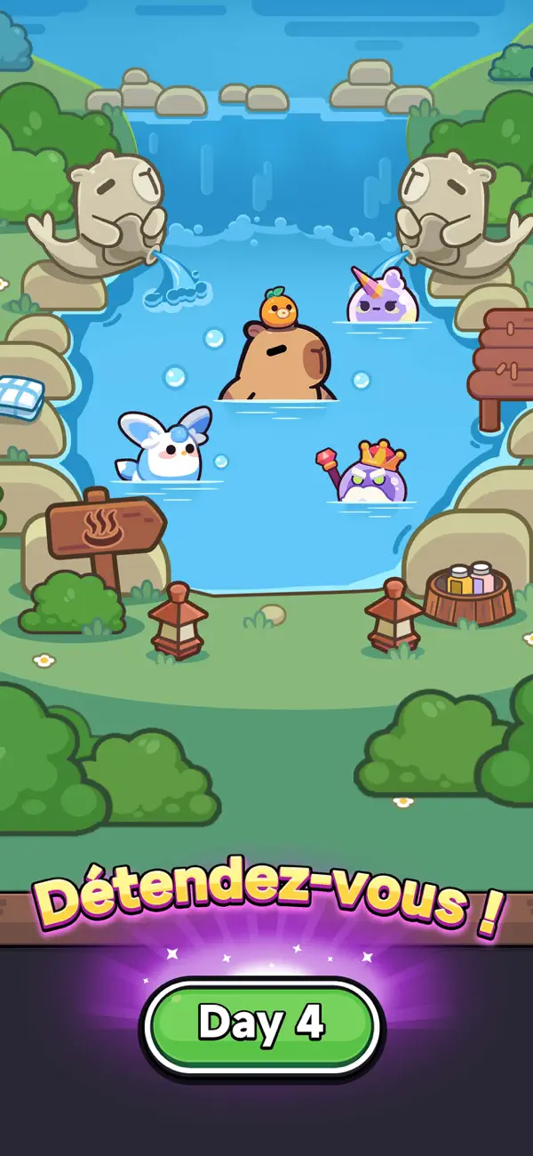 Capybara Go! iOS Mod IPA screenshot 4 - iOS game interface