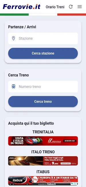 Orario Treni e Biglietti screenshot 1