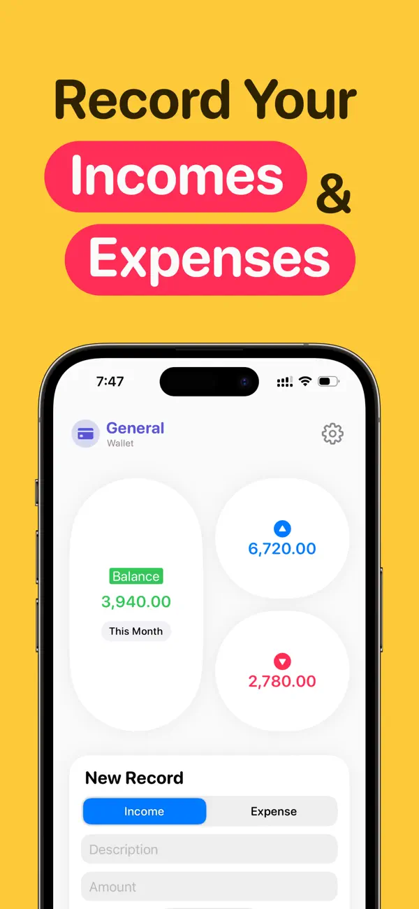 #1. Spending Tracker - InOut (iOS) By: Umayanga Alahakoon