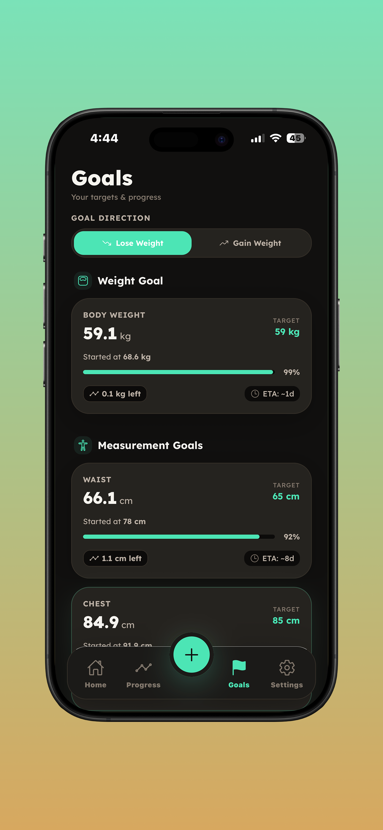 BodyLog: Measure Tracker screenshot 7