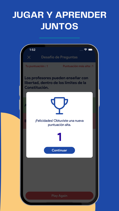 Examen CCSE Nacionalidad Screenshot