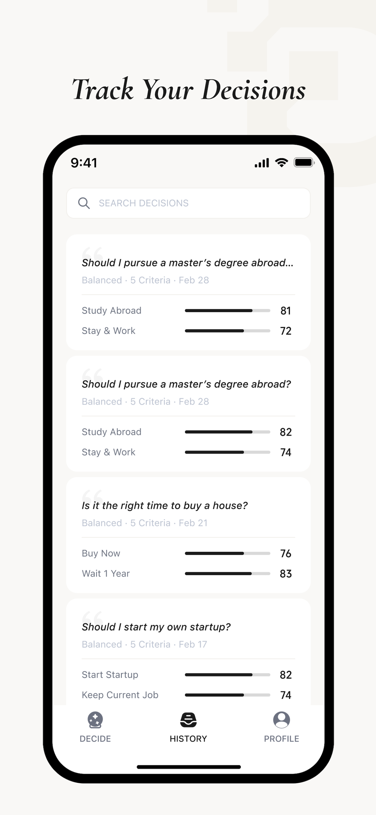 Decisionlio screenshot 3