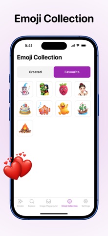 EmoTalk : AI Emoji Maker iPhone screenshot