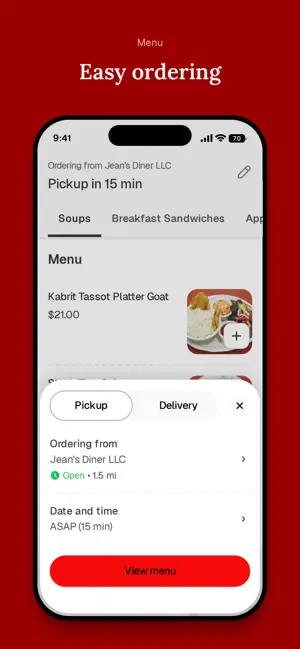 Jean's Diner LLC screenshot 3