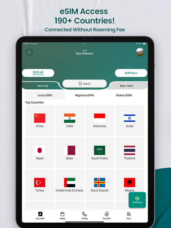 eSIM Card: Travel SIM & Data