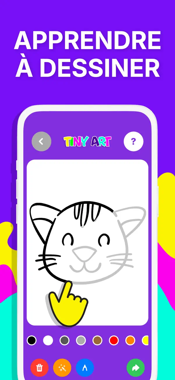 Screenshot #2 pour Dessin pour enfant 3+ Tiny Art
