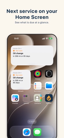 Oilmark: Car Service Log screenshot 2