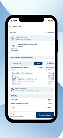 Max Lab – Blood Test iPhone screenshot 3