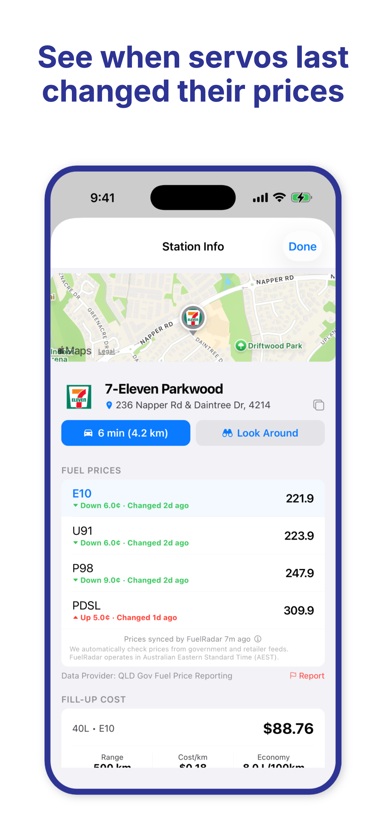 FuelRadar: Fuel Map & Prices screenshot 3