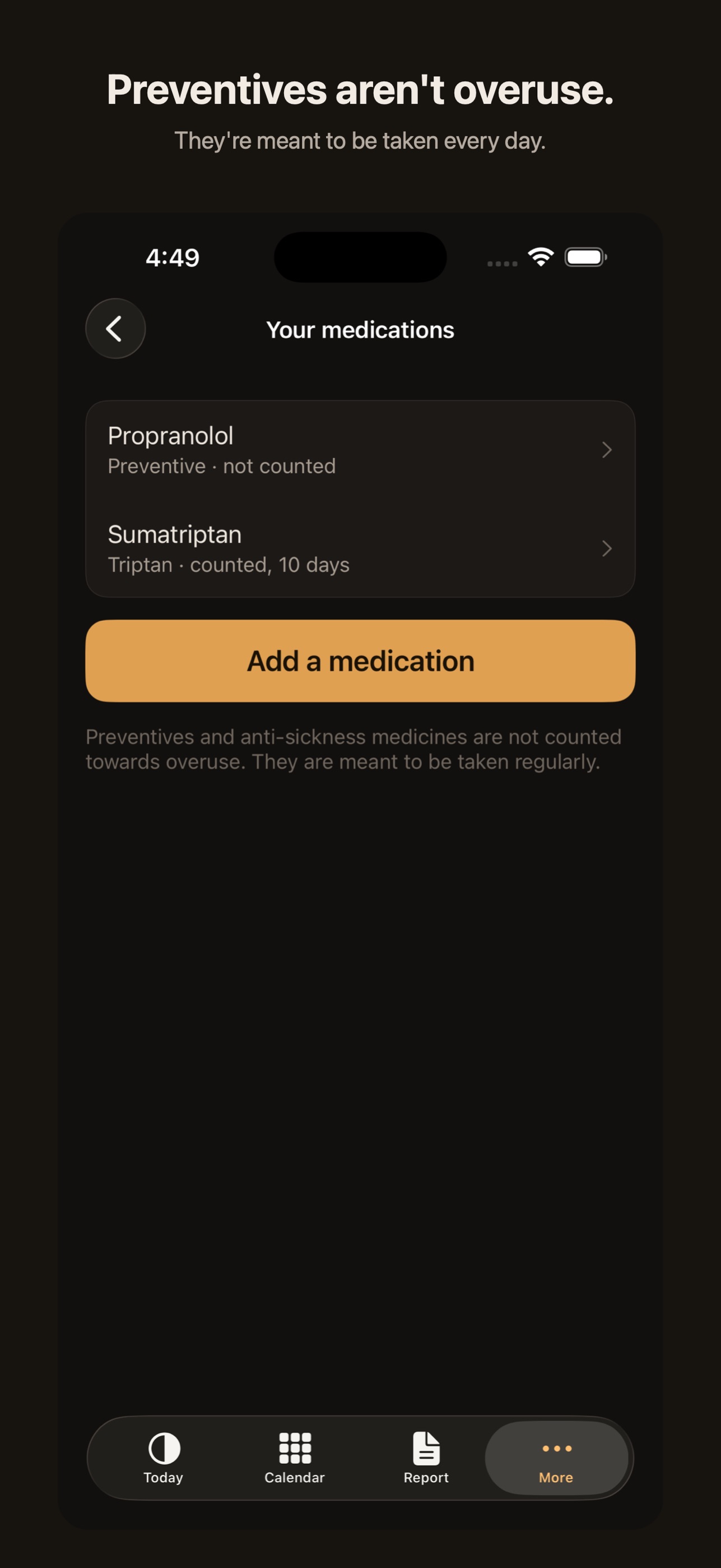 Screenshot 6 of Onset: Migraine & Headache Log