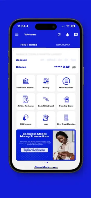 FIRST TRUST Mobile screenshot 1