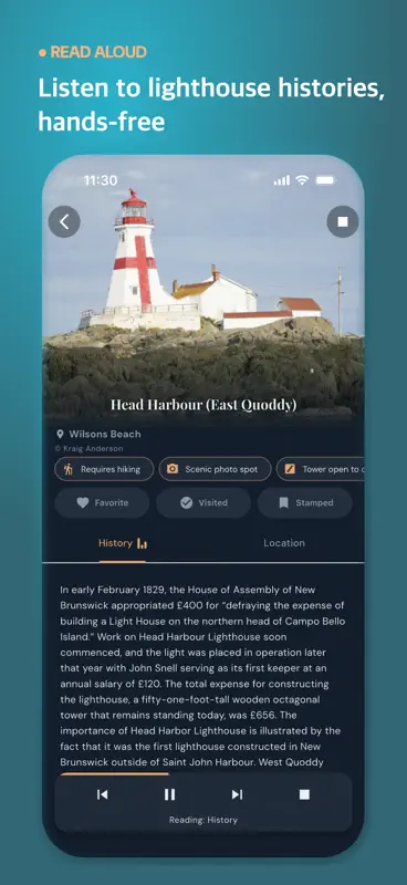 Canadian Lighthouse Guide screenshot 5 of 8