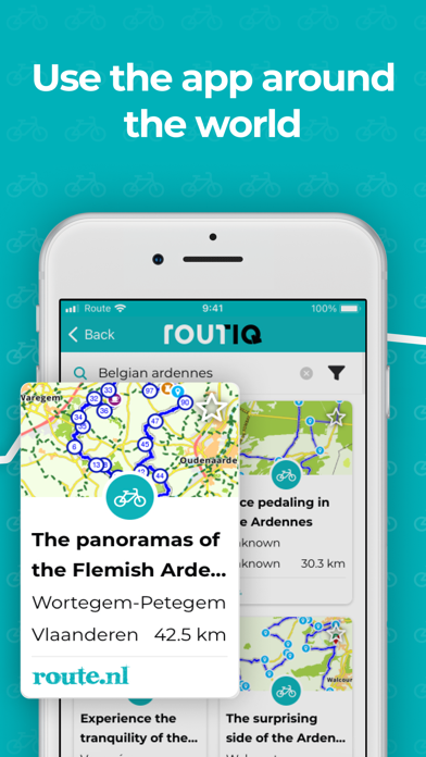 Routiq, Outdoor routes Screenshot