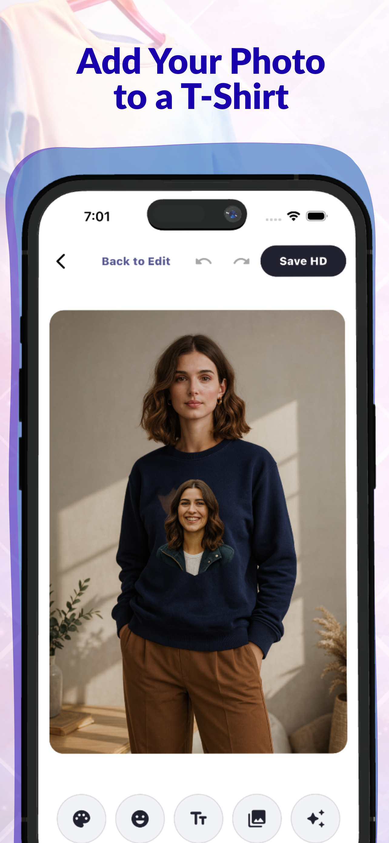 T-Shirt & Sticker : AI Mockup