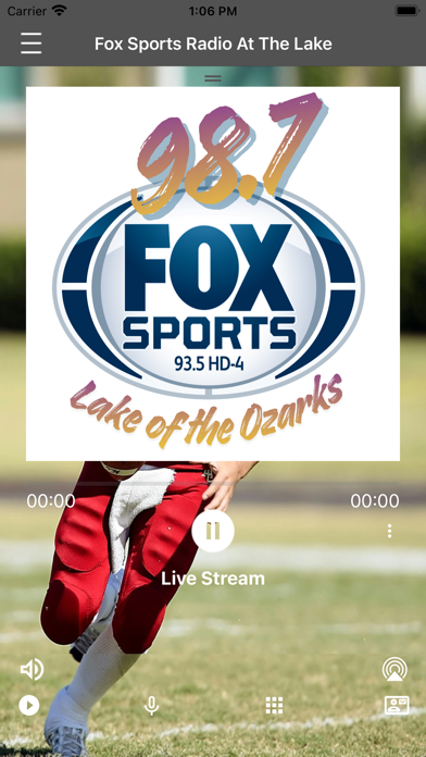 Screenshot #1 pour 98.7 Fox Sports