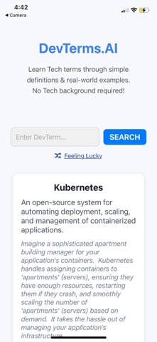 Devterms.AI Screenshot 2 of 3