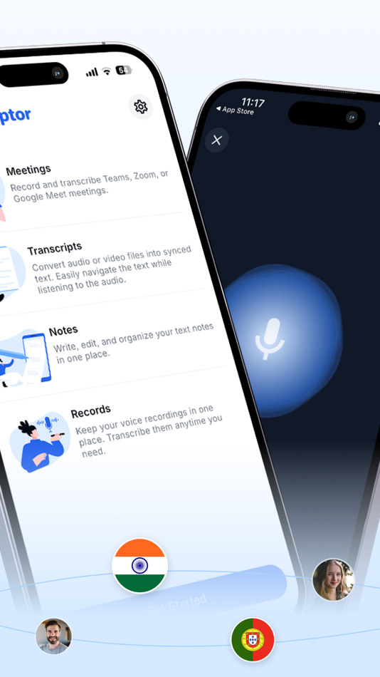 #2. Transkriptor - Speech to Text (iOS) By: Transkriptor, Inc.