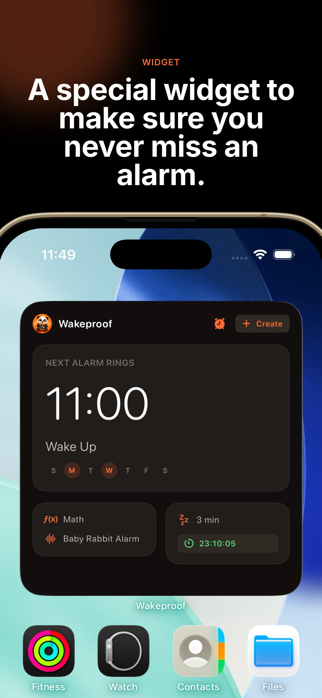 Wakeproof - Loud Alarm screenshot 5