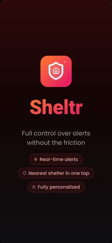 Sheltr - Rocket Alerts screenshot
