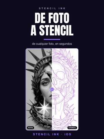 Stencil Ink iPad screenshot 1