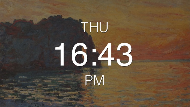 Captura de pantalla de la aplicación