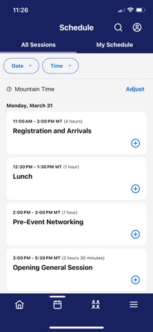 Cigna Meetings Screenshot 2 of 3