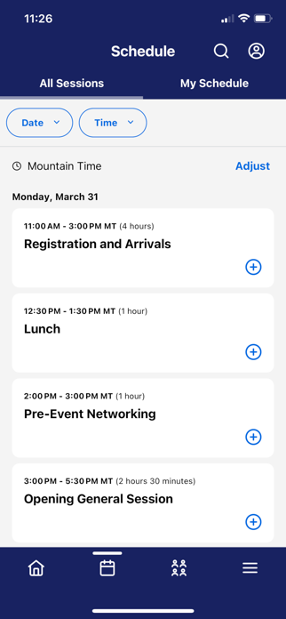 Cigna Meetings Screenshot 2 of 3