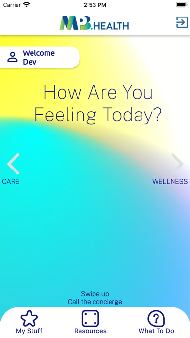 MPB Health Screenshot