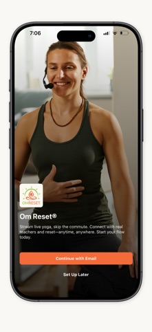 Live Virtual Yoga - Om Reset screenshot